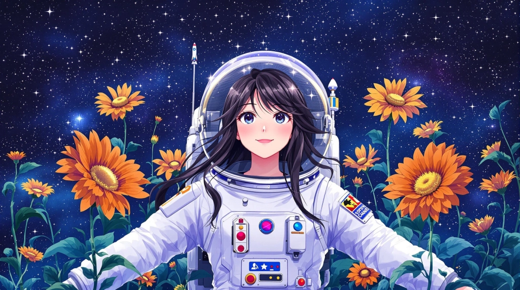 AI Generated Interstellar scene