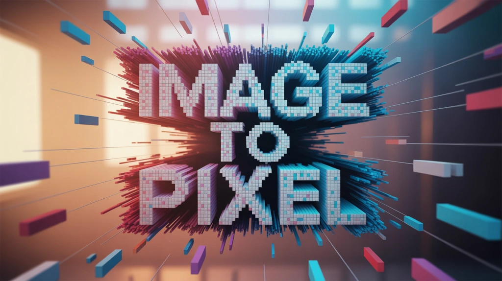 画像をピクセルアートに