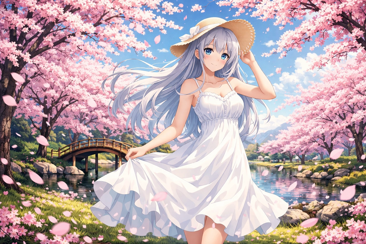 Flux AI:lla luotu anime-tyylinen kuva